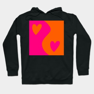 preppy yin yang Hoodie